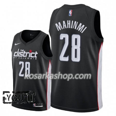 Dres Washington Wizards Ian Mahinmi 28 Nike 2018-19 City Edition Crna Swingman - Dječji